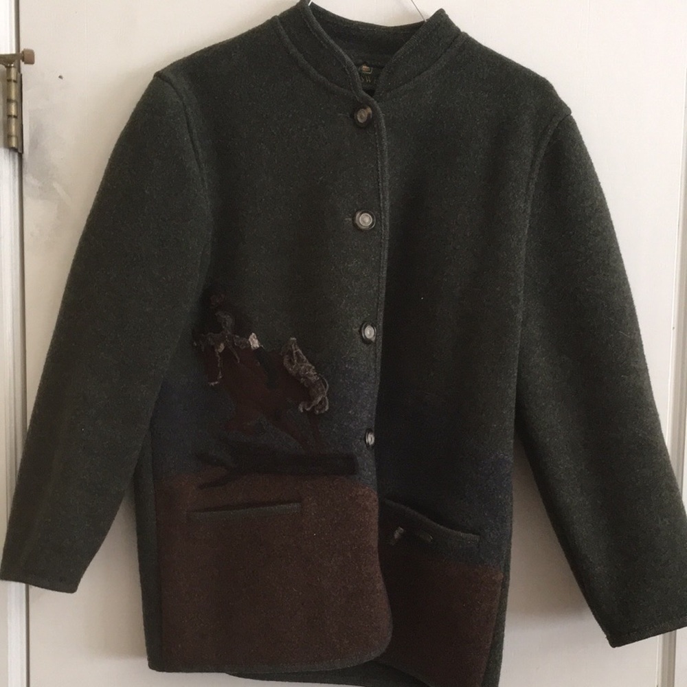 Giesswein boiled wool jacket,Size 40 (US 10)